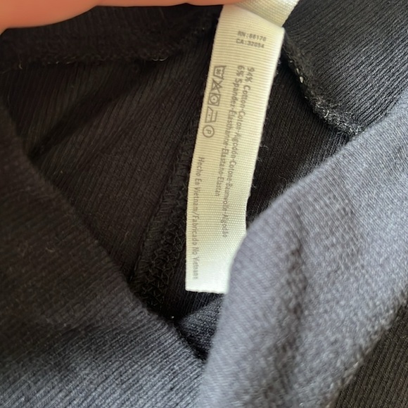 Intimately Free People Black Cross Over Halter Neck Ribbed Tank Top - Picture 4 of 6